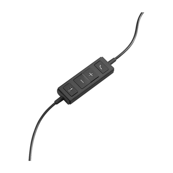 LOGITECH H570E stereo črne z mikrofonom slušalke