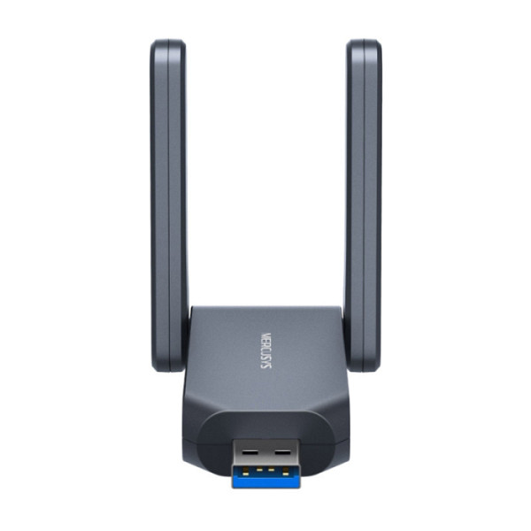 MERCUSYS MA37BEH BE6500 Wi-Fi 7 USB Tri-Band z visoko ojačitvijo brezžični mrežni adapter