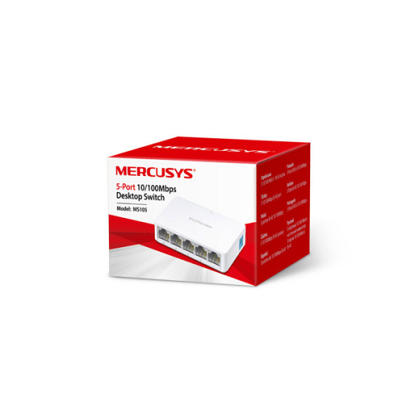 MERCUSYS MS105 5-port 10/100Mbps RJ45 mrežno stikalo switch