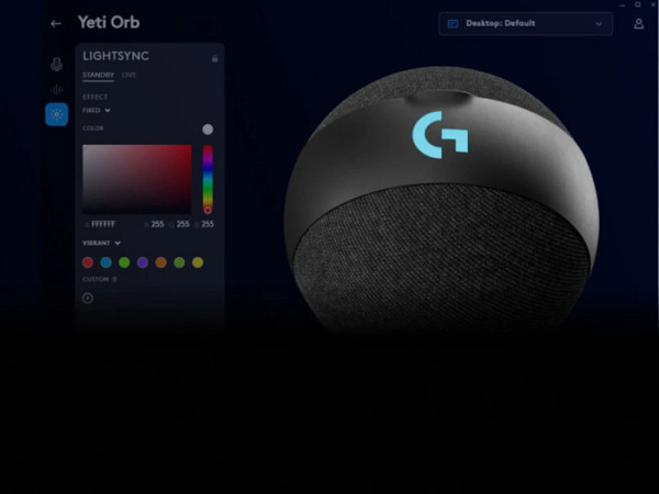 Mikrofon Logitech Yeti Orb, Gaming, LIGHTSYNC RGB, USB