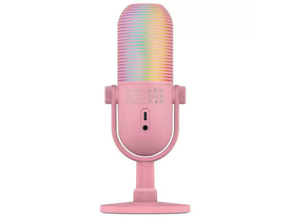 Mikrofon Razer Seiren V3 Chroma, roza