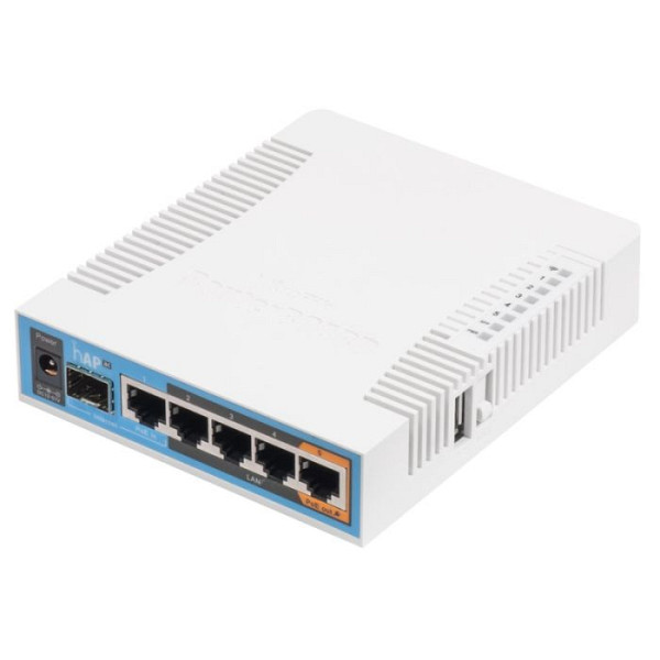 MIKROTIK hAP ac RB962UIGS-5HACT2HNT Dual Band PoE 5-port gigabit brezžična dostopna točka