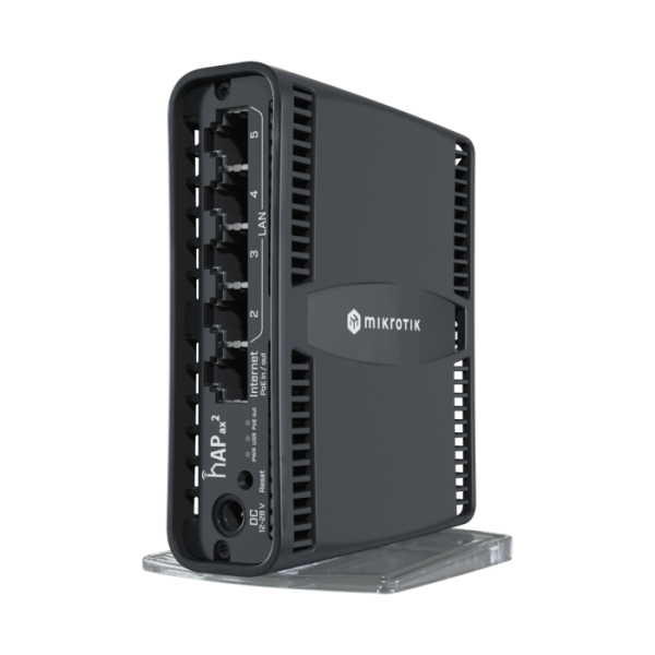 MIKROTIK hAP ac² AX1800 Dual-Band Wi-Fi6 5x1G PoE brezžični usmerjevalnik-router