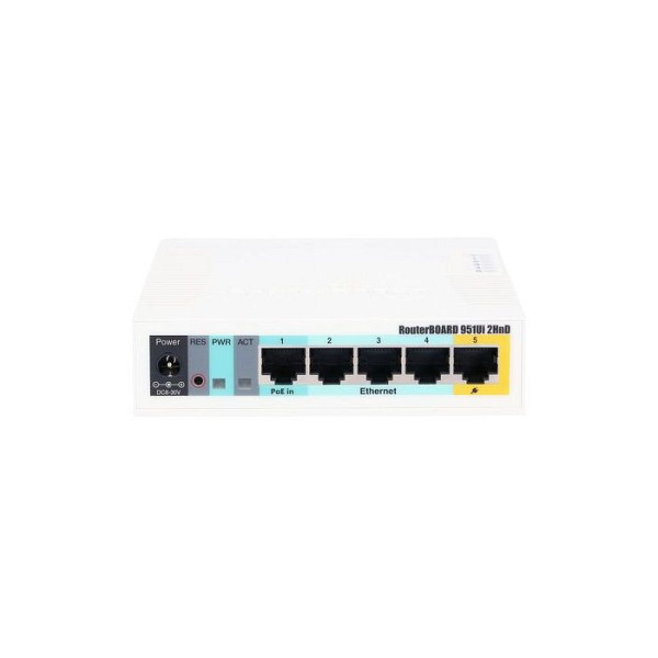 MIKROTIK RB951Ui-2HnD PoE 5-port brezžična dostopna točka