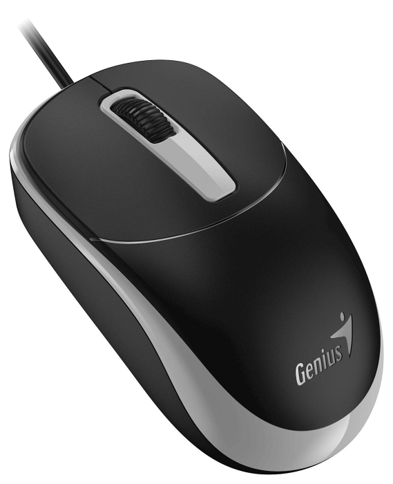 Miška Genius DX-120 USB bela, optična, 3 gumbi