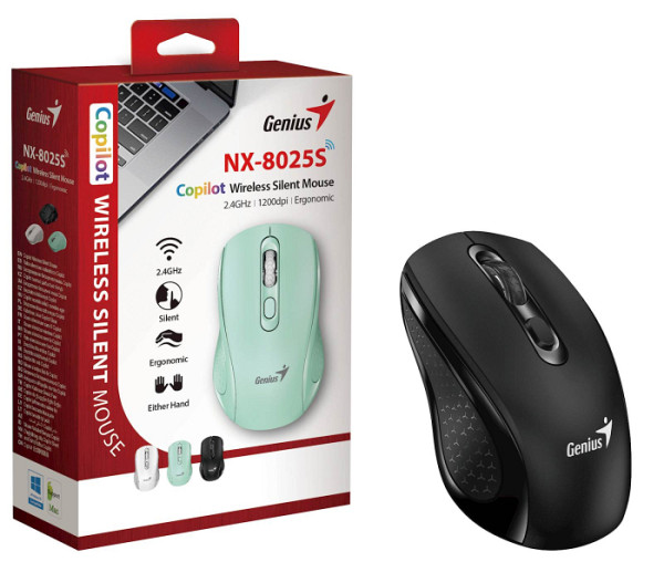 Miška Genius NX-8025S AI črna