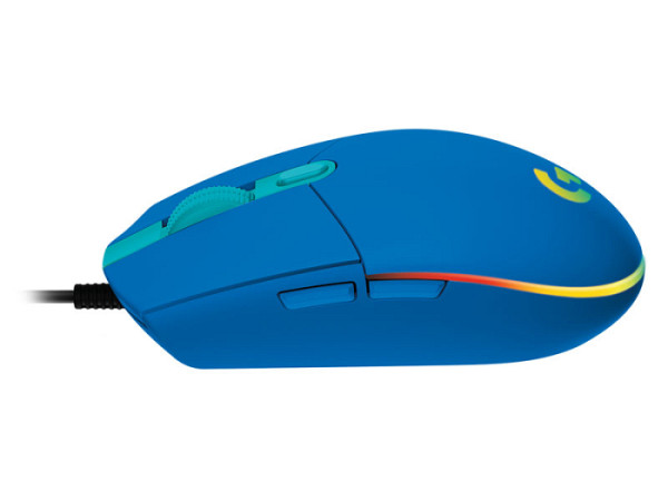 LOGITECH G102 LIGHTSYNC Corded Gaming Mouse - BLUE - USB - EER