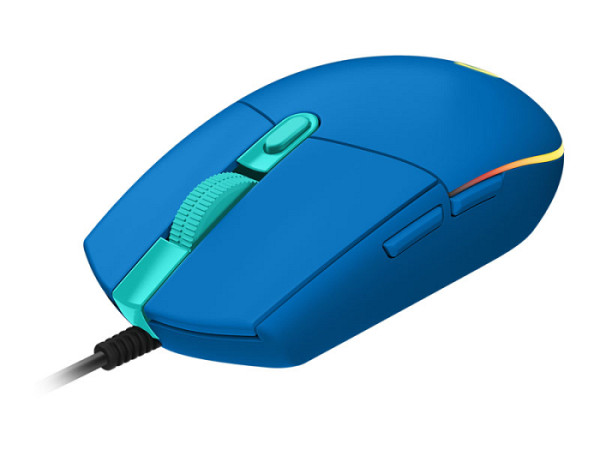 LOGITECH G102 LIGHTSYNC Corded Gaming Mouse - BLUE - USB - EER