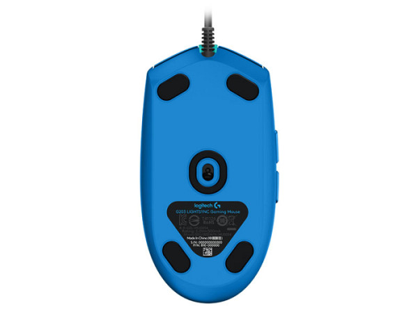 LOGITECH G102 LIGHTSYNC Corded Gaming Mouse - BLUE - USB - EER