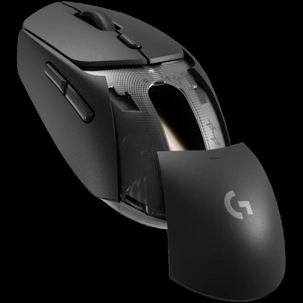 Miška Logitech G309 LIGHTSPEED Wireless, črna
