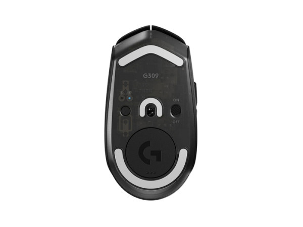 Miška Logitech G309 LIGHTSPEED Wireless, črna