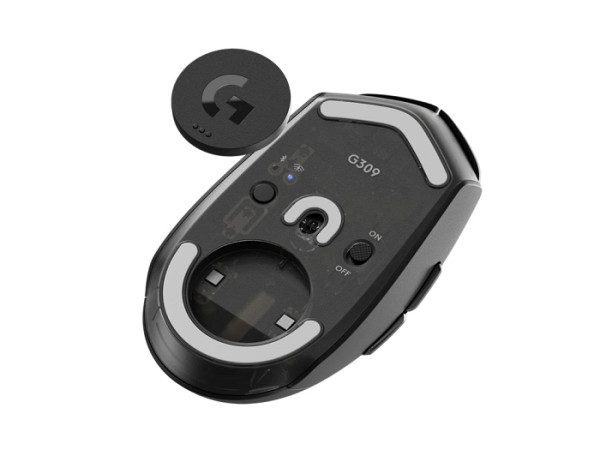 Miška Logitech G309 LIGHTSPEED Wireless, črna