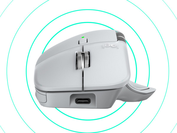 Miška Logitech MX Master 4 for Mac, Wireless, bela