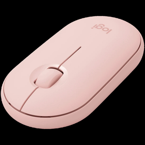 Miška Logitech Pebble 2 M350S Wireless, roza