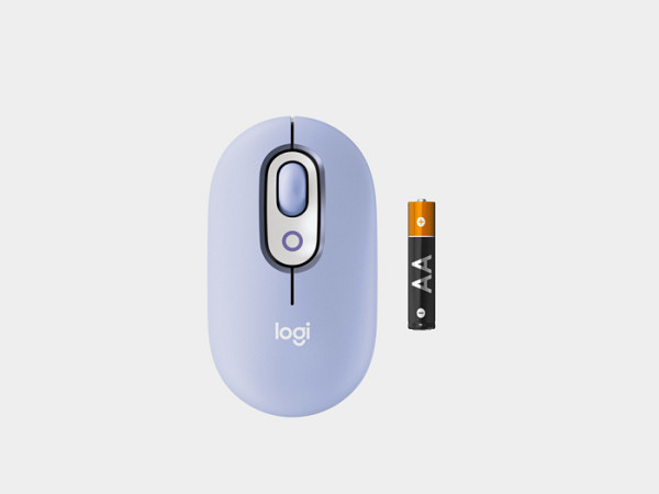 LOGITECH POP Mouse with emoji - LILAC - BT  - EMEA28i-935 - FY25,TERRA
