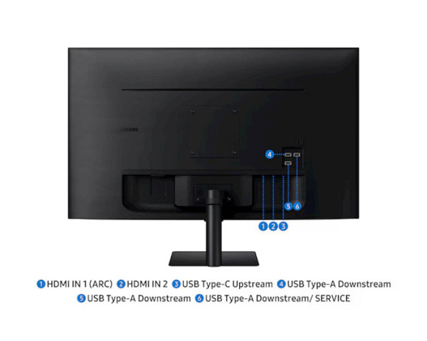 Monitor Samsung 32 M70F Smart M7, VA, 3840x2160, 2x HDMI, USB-C, Wi-Fi, BT