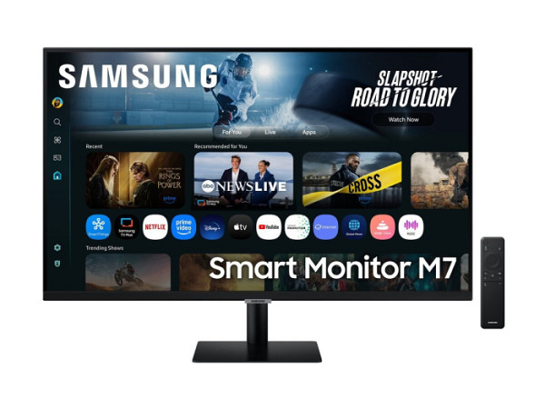 Monitor Samsung 32 M70F Smart M7, VA, 3840x2160, 2x HDMI, USB-C, Wi-Fi, BT