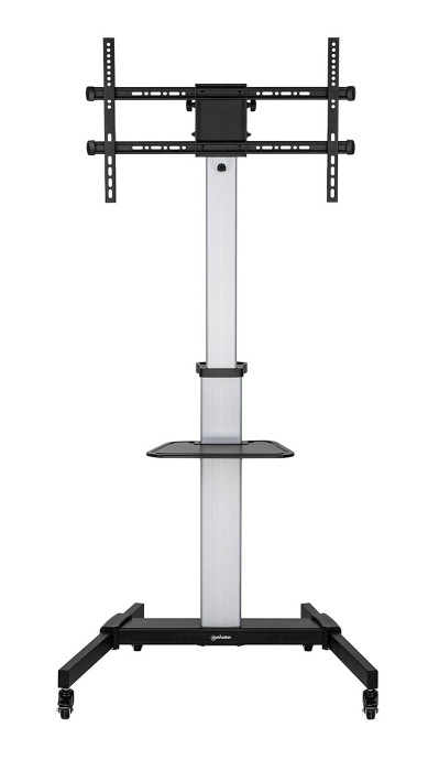 Multimedijski voziček 37''-86'' MANHATTAN , 50kg, naklon +5° do -10°, sive barve