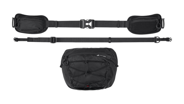 Nahrbtnik ASUS ROG Archer ErgoAir Gaming Backpack BP3800, črn, za prenosnike do 18