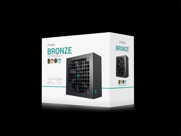 Napajalnik ATX Gamer Storm by DeepCool PF500X, 500W, ATX 2.52, 80 PLUS Bronze