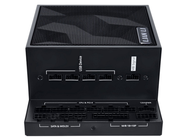 Napajalnik ATX Lian Li EDGE 850W, 80 PLUS Gold, 12V-2x6, Modularni, črn