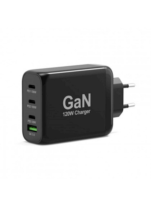 Napajalnik PORT GaN USB-C/ USB-A 120W