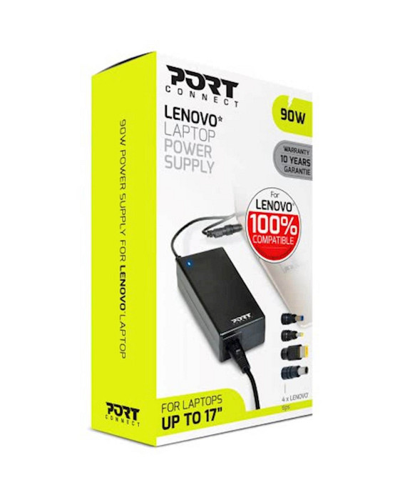 Napajalnik PORT za prenosnike LENOVO 90W