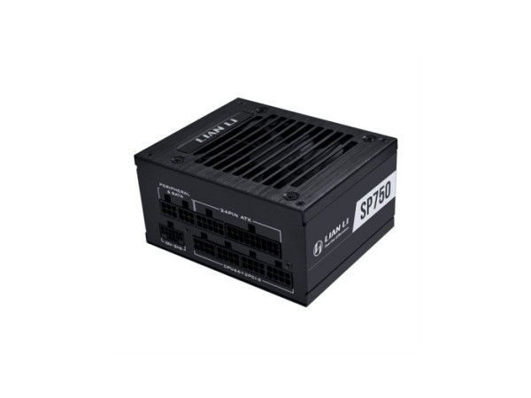 Napajalnik SFX Lian Li SP750 V2, 750W, 80 PLUS Gold, Modular, črn