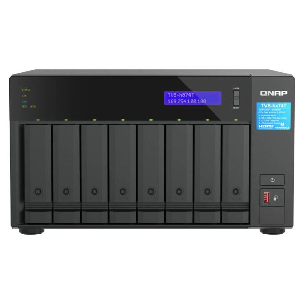 NAS strežnik za 8 diskov, 32GB ram,