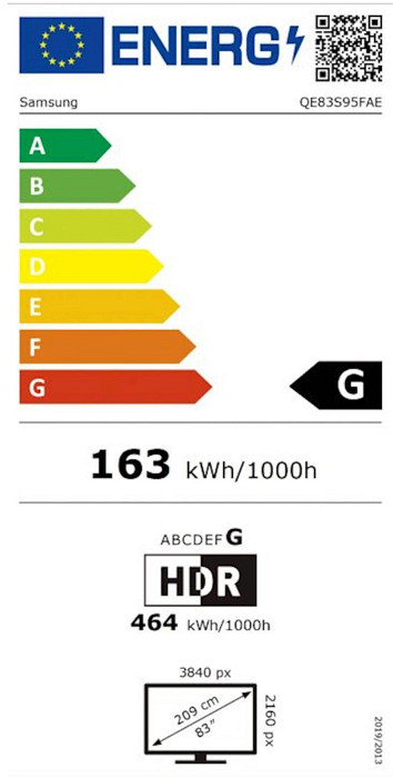 OLED TV SAMSUNG 83S95F