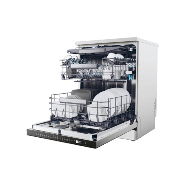 Pomivalni stroj HAIER XF 4A4M4PDX, 60 cm, A, inox