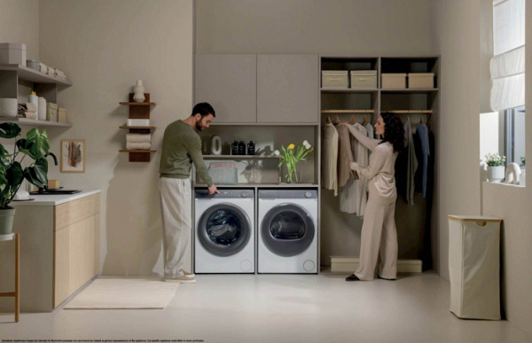 Pralni stroj HAIER HW80-B14367TU1-S, 8 kg, A-25%