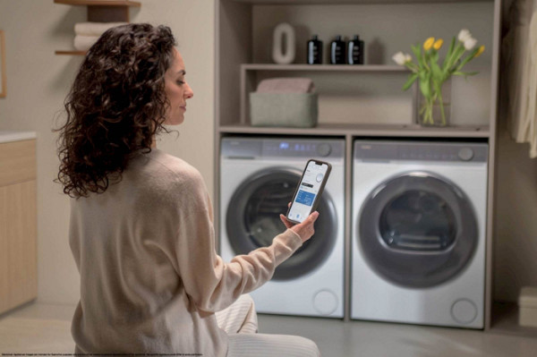 Pralni stroj HAIER HW80-B14367TU1-S, 8 kg, A-25%