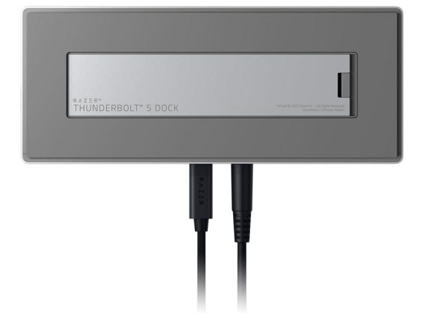 Priključna postaja USB-C Razer Thunderbolt 5 Dock Mercury, PD 140W, SSD reža, 10 v 1