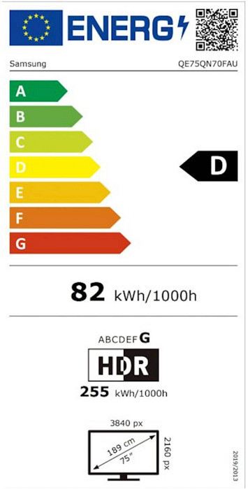 QE75QN70FAUXXH Neo QLED Mini LED