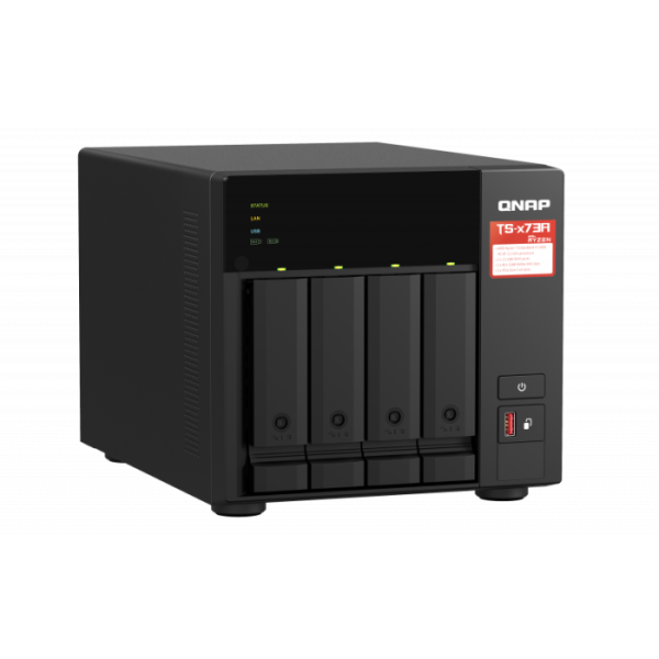 QNAP NAS strežnik za 4 diske, 8GB ram, 2x 2.5Gb mrežo