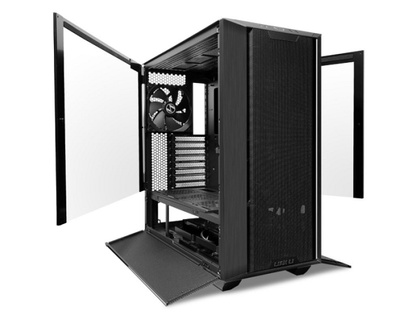 Računalniško ohišje ATX Lian Li LANCOOL III Mesh Midi-Tower, kaljeno steklo, črno