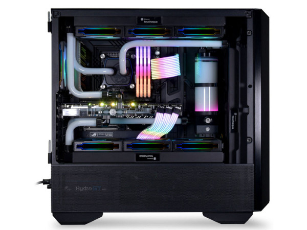 Računalniško ohišje ATX Lian Li LANCOOL III Mesh RGB Midi-Tower, kaljeno steklo, črno