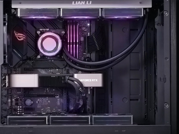 Računalniško ohišje ATX Lian Li LANCOOL III Mesh Midi-Tower, kaljeno steklo, črno