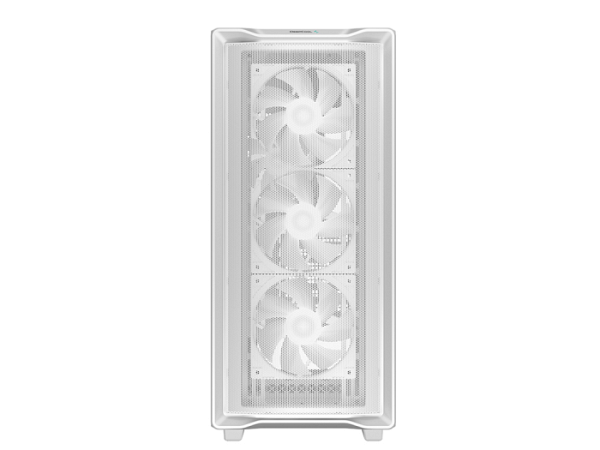 Računalniško ohišje DeepCool CC560 MESH V2, ATX, Midi-Tower, ARGB, Kaljeno steklo, belo