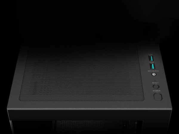 Računalniško ohišje DeepCool CG580, ATX, Midi-Tower, kaljeno steklo, črno