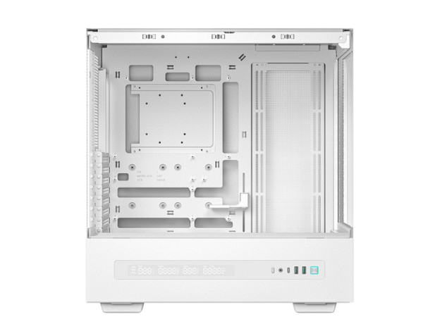 Računalniško ohišje DeepCool CH690 DIGITAL,  ATX, Midi-Tower, LCD, kaljeno steklo, belo