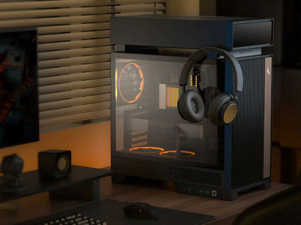 Računalniško ohišje DeepCool CL6600, AIO 360mm, ATX, Midi-Tower, ARGB, kaljeno steklo, črno