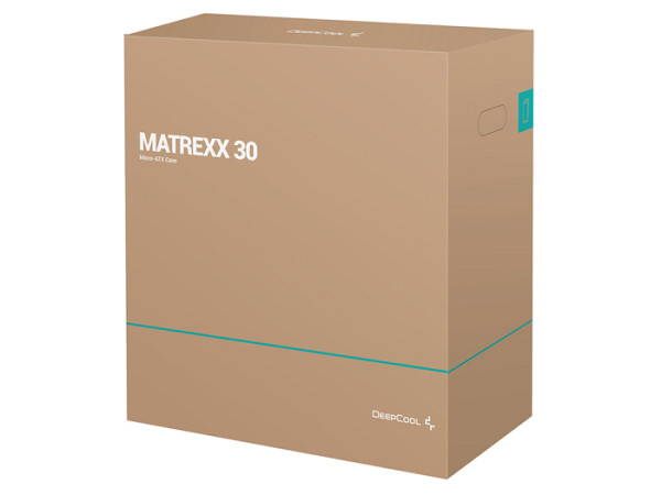 Računalniško ohišje DeepCool MATREXX 30, Micro-ATX, črn