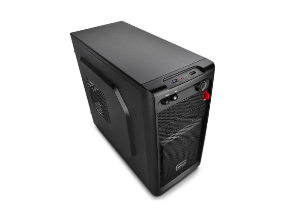 Računalniško ohišje DeepCool SMARTER, Micro-ATX, črno