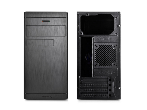 Računalniško ohišje DeepCool WAVE V2, Micro-ATX, črno