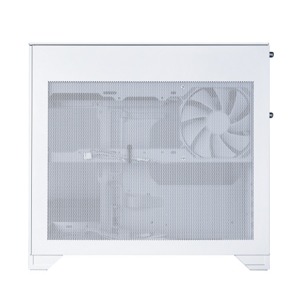 Računalniško ohišje Lian Li O11 Vision-M, Micro-ATX, kaljeno steklo, belo