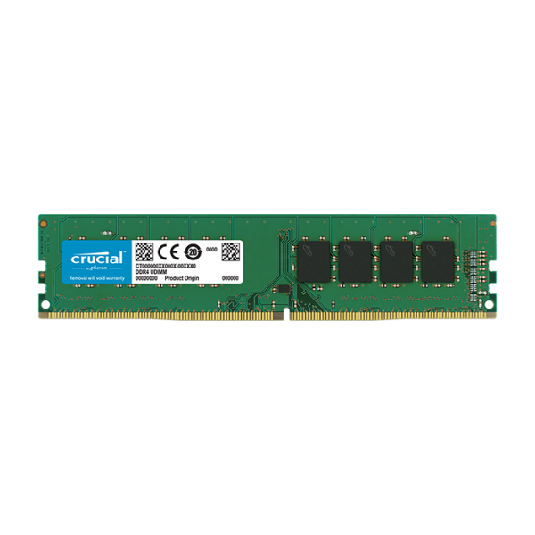 RAM DDR4 8GB PC4-25600 3200MT/s CL22 SR x8 1.2V Crucial
