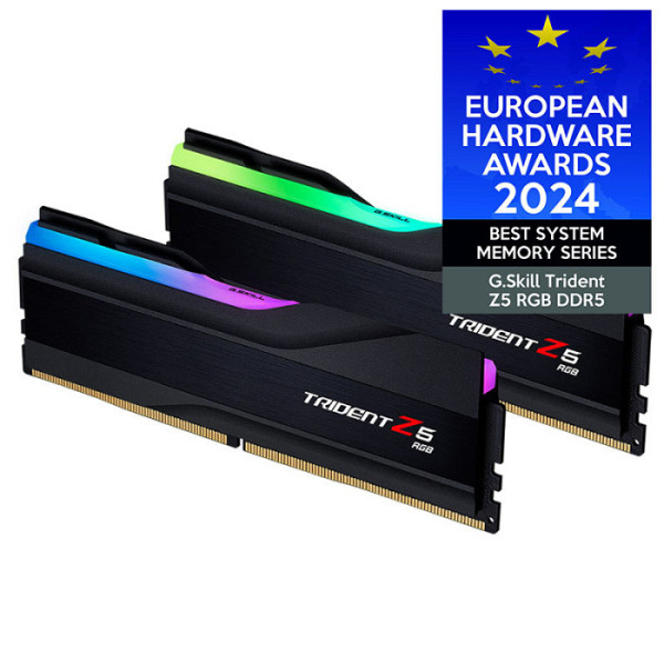 RAM DDR5 32GB Kit (2x 16GB) PC5-44800 5600MT/s, CL36, 1.2V, G.SKILL Trident Z5 RGB
