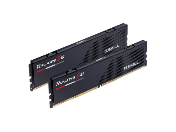 RAM DDR5 32GB Kit (2x 16GB) PC5-48000 6000MT/s CL30 1.35V, G.SKILL Ripjaws S5, Intel XMP
